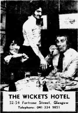Wickets Hotel 1976